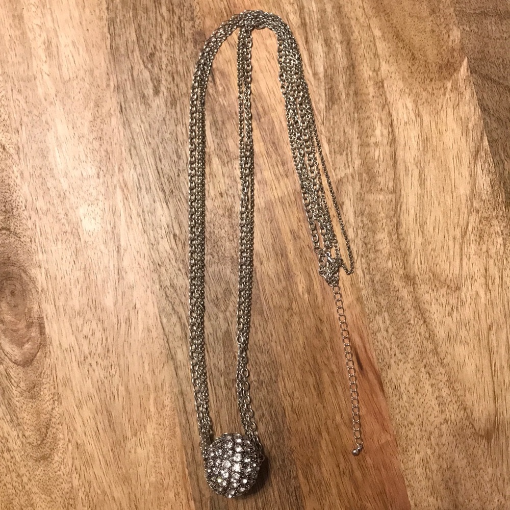Shimmering Silver Necklace